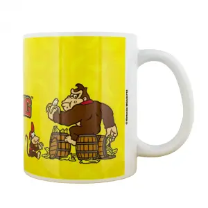 Donkey Kong Banana Mug White (One Size)