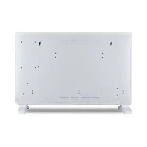 WiFi Smart Electric Glass Panel Heater 2000W Wall Mounted Or Free Standing White