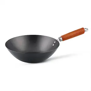 Ken Hom Classic 27cm Non-Stick Carbon Steel Wok