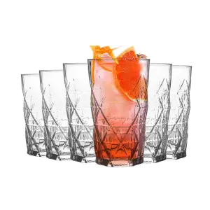 LAV - Keops Highball Glasses - 460ml - Pack of 6