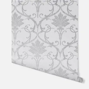 Arthouse Artistick Divine Damask Grey Arthouse