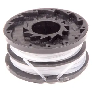 SPARES2GO Twin Line Spool compatible with Spear & Jackson S3525ET Strimmer Trimmer (Pack of 2)