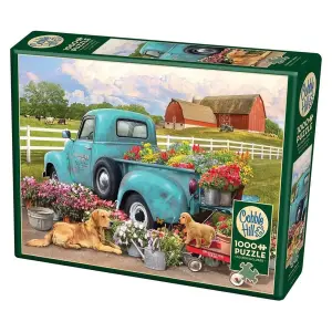 Flower Truck Jigsaw Puzzle 1000 Pieces