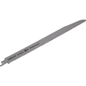 5-Pack 300mm Bi-Metal Reciprocating Saw Blades for Heavy-Duty Cutting