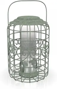 Peckish Decorative Squirrel Proof Peanut Bird Feeder