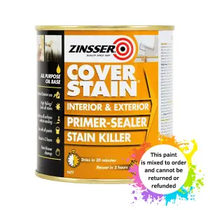 Z-Zinsser Cover Stain Mixed Colour Ral 5018 500Ml