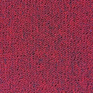 Carpet Tiles Heavy Duty 20pcs 5SQM in Red Commercial Office Home Shop Retail Flooring