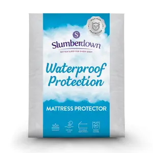 Slumberdown Waterproof Mattress Protector, Single