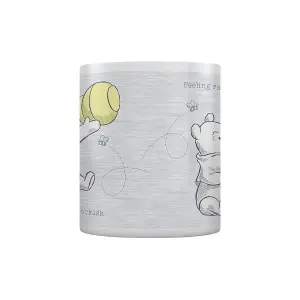 Winnie the Pooh Eleven OClockish Mug Black/White/Yellow (One Size)