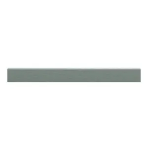 GoodHome Alpinia Matt Green Painted Wood Effect Shaker Standard Appliance Filler panel (H)58mm (W)597mm