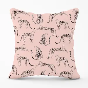 Abstract Leopard Pattern Cushions 60cm x 60cm