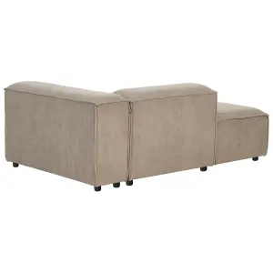 Right-Hand Corner Sofa ARDAL Taupe Right Hand