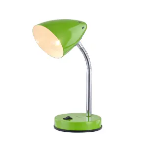 Innoteck Cone Flexible Neck Desk Lamp - Green