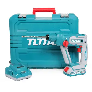 Total Li-Ion 20V Rotary Hammer (with Battery & Charger) - TRHLI201681E