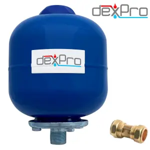 Dexpro 2 Litre Expansion Vessel Kit with Check Valve