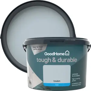 GoodHome Durable Toulon Matt Emulsion paint, 2.5L