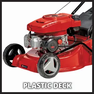 Einhell 40cm Self Propelled Petrol Lawnmower 2000W Rotary 4-Stroke Engine With 45L Grass Box - GC-PM 40/2 S