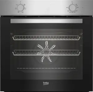 Beko Qbse222x Built-In Multifunction Oven & Hob Pack - Stainless Steel