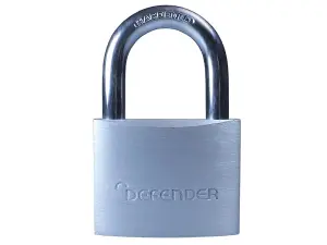 DEFENDER DFAL5 KA1 Aluminium Padlock Keyed Alike 50mm DEFDFAL5KA