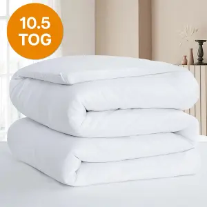 Hotel Quality Microfiber Duvet Quilt Tog 10.5 Single Double King & Super King Size Duvets & Comforters