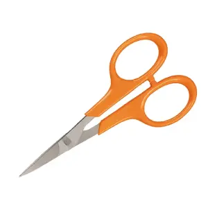 Fiskars Curved Manicure Scissors with Sharp Tip 100mm (4in)