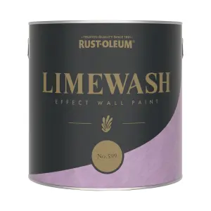 Rust-Oleum Purple Limewash Effect Wall Paint - No.599 2.5L