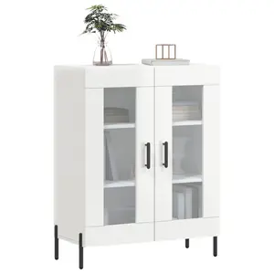 Stonefort Display Cabinet High Gloss White