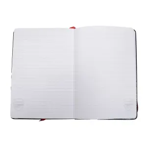 nal FC Premium Crest A5 Notebook Black/Red (One Size)