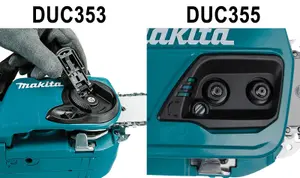 Makita DUC355Z Twin 18v / 36v LXT Cordless 35cm 14" Chainsaw Lithium Ion - Bare