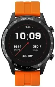 Sekonda Active Orange Silicone Strap Smart Watch