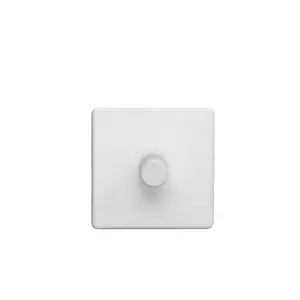 Wall Mounted Dimmer Matt White