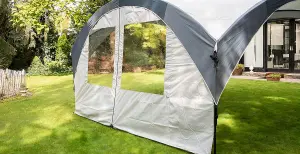 Fastpitch Event Shelter Pro M Sunwall With Door