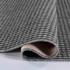 Eden Non Slip Washable Dirt Trapper Indoor Doormat - Kitchen Mats - Floor Mats - Grey 120x180 cm