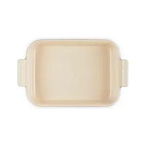 Le Creuset Stoneware Heritage Rectangular Dish Flint / 26cm