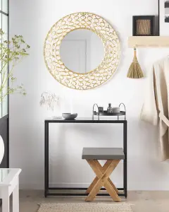 Wall Mirror BOURDON Metal Gold