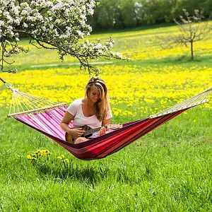 Amazonas Tonga Candy Single Cotton Garden Hammock With Bag