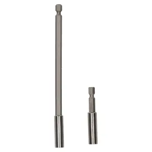 2pc magnetic bit screwdriver hex adaptor power bit extension 60mm 150mm