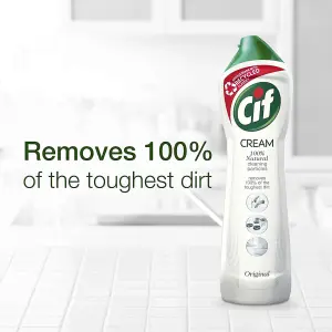 Cif Original Cream Cleaner Multipurpose Cleaner 500Ml (White Bottle)