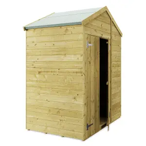 Store More Tongue and Groove Apex Shed - 4x6 Windowless