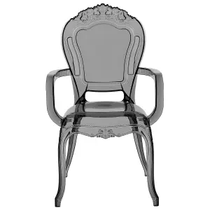 Set of 2 Dining Chairs VERMONT Black