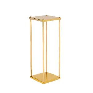 Gold Tall Metal Floor Vase Flower Stand Wedding Centrepieces 60cm (H)