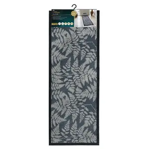 JVL Mega Runner Mat 57 x 150 cm, Fern