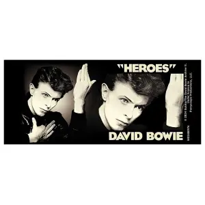 David Bowie Heroes Mug Black (One Size)