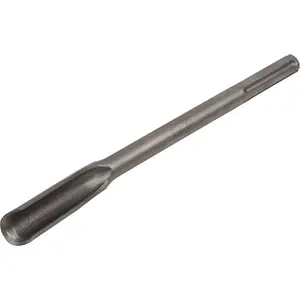 Professional 18mm Hollow Gouge Breaker Chisel - 450mm Length with SDS Max Shank for Demolition