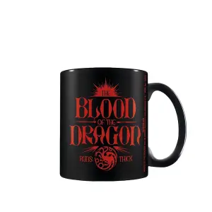 House Of The Dragon Blood Of The Dragon Mug Black/Red (One Size)