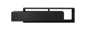 Bota 40 TV Cabinet in Black Matt - W2190mm H520mm D450mm, Sleek and Spacious