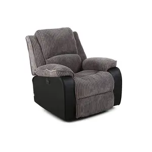 Valencia Manual Latch Recliner Armchair Grey