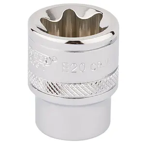 Draper 3/8" Square Drive Draper TX-STAR Socket E20 34265