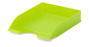 Durable Stackable Letter Tray Document Organiser Paper File - A4+ Green