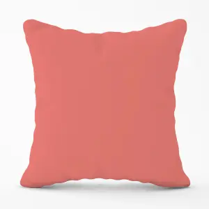 Coral Pink Outdoor Cushion 45cm x 45cm